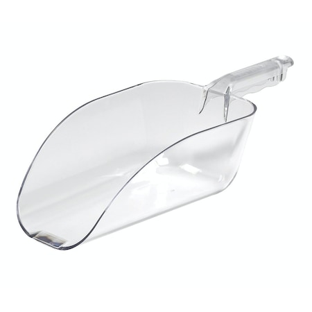 Camwear Plastic 64 Oz. Clear Scoop